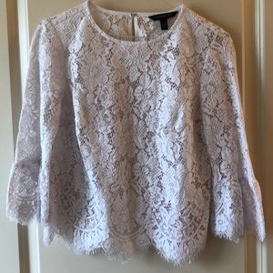 Banana Republic XXS Petite lace top